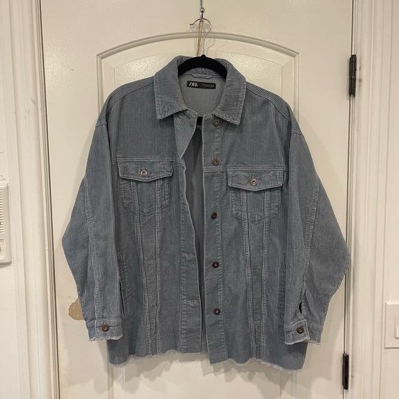 Zara Corduroy Over-Shirt - Picture 2 of 7